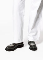 swatch_Grey Leather classic penny loafer