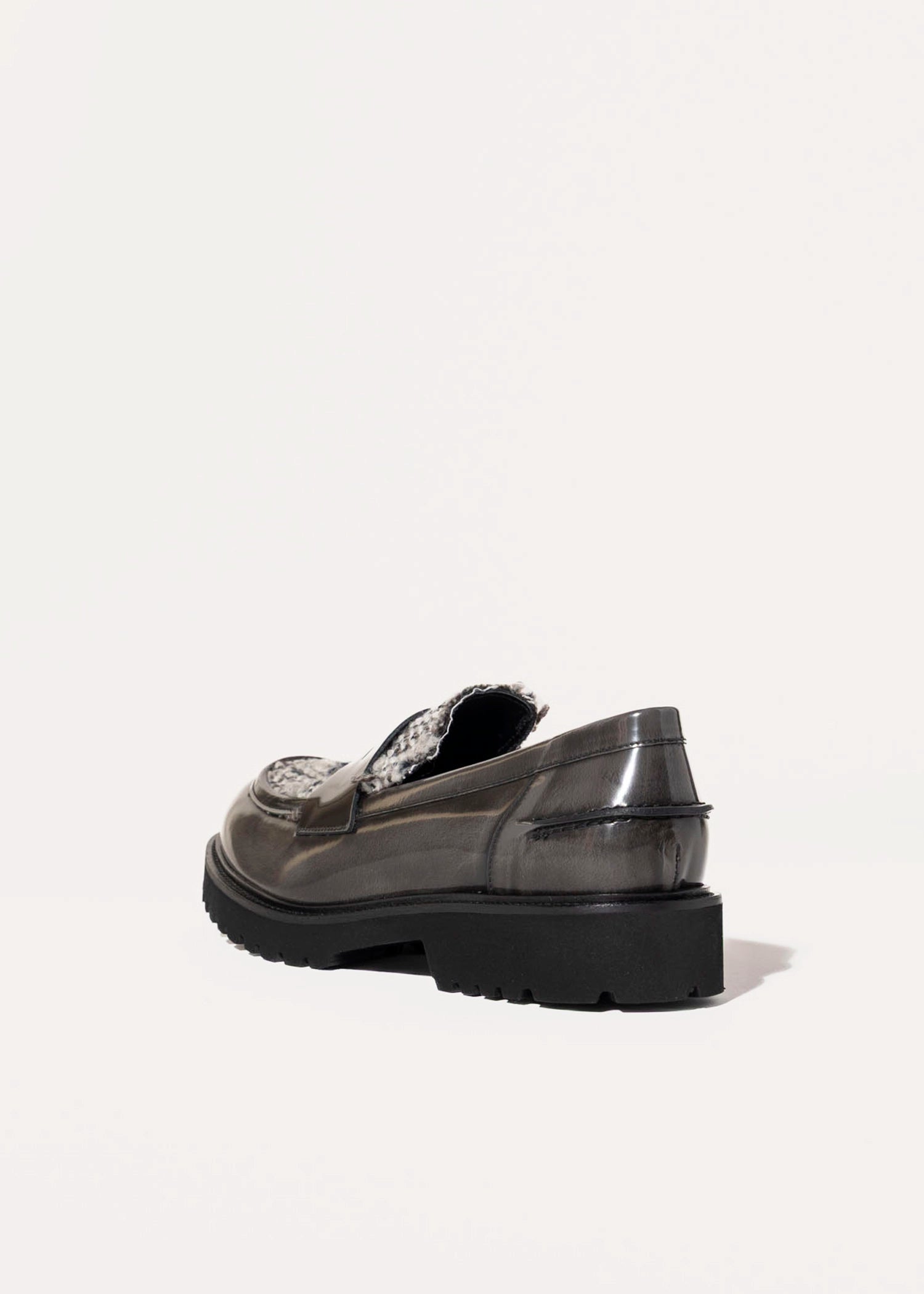 swatch_Grey Leather classic penny loafer