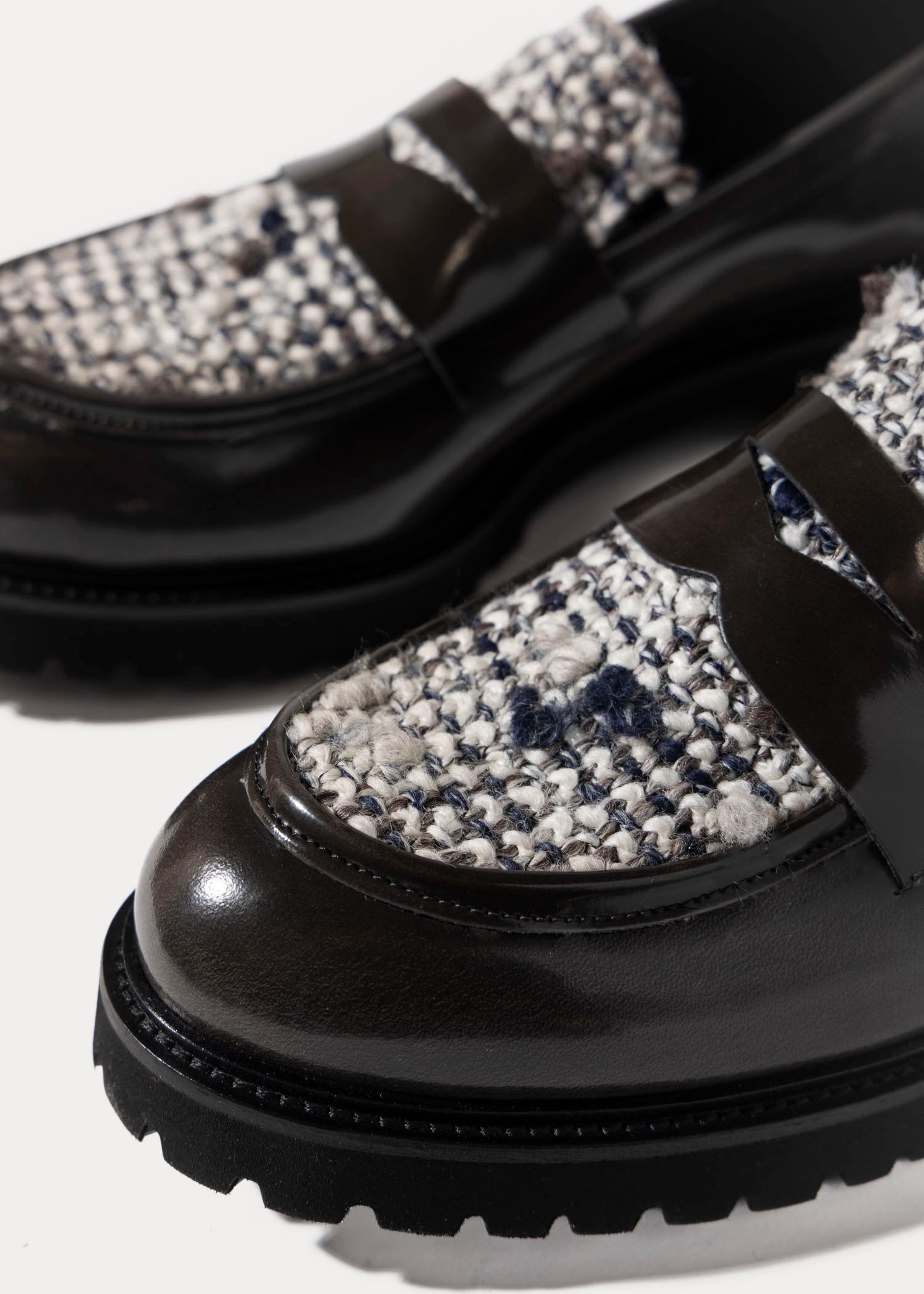 swatch_Grey Leather classic penny loafer