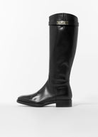 swatch_black leather classic riding boot boots
