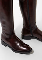 swatch_brown leather classic riding boot boots