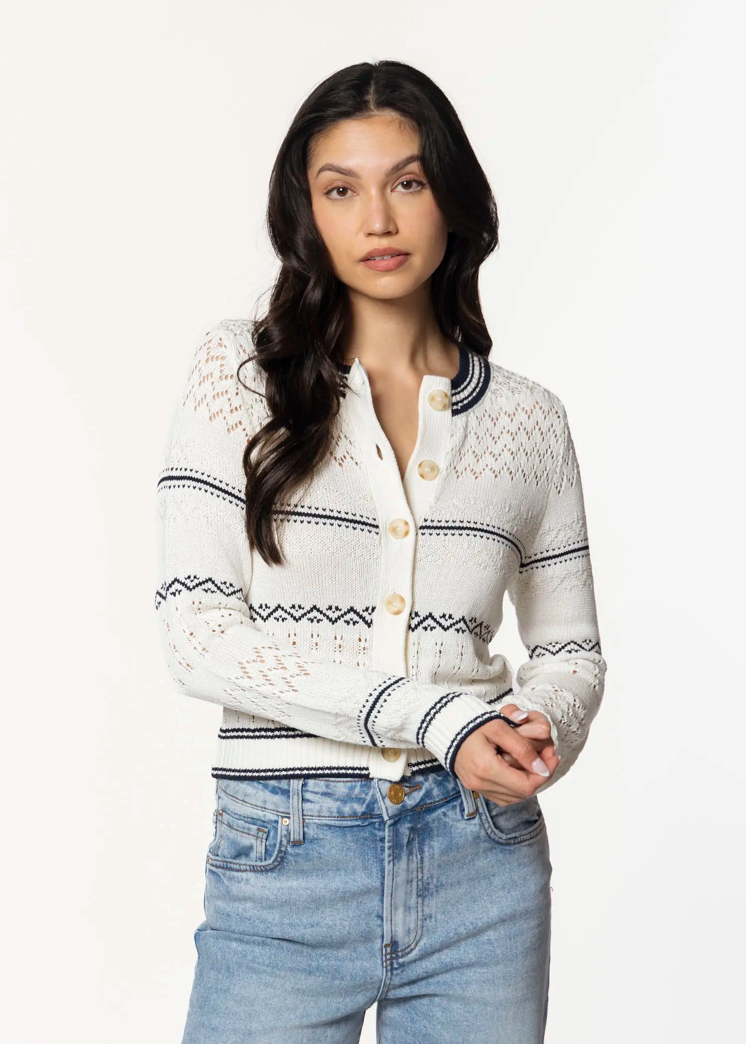 swatch_white emanuel cardigan apparel