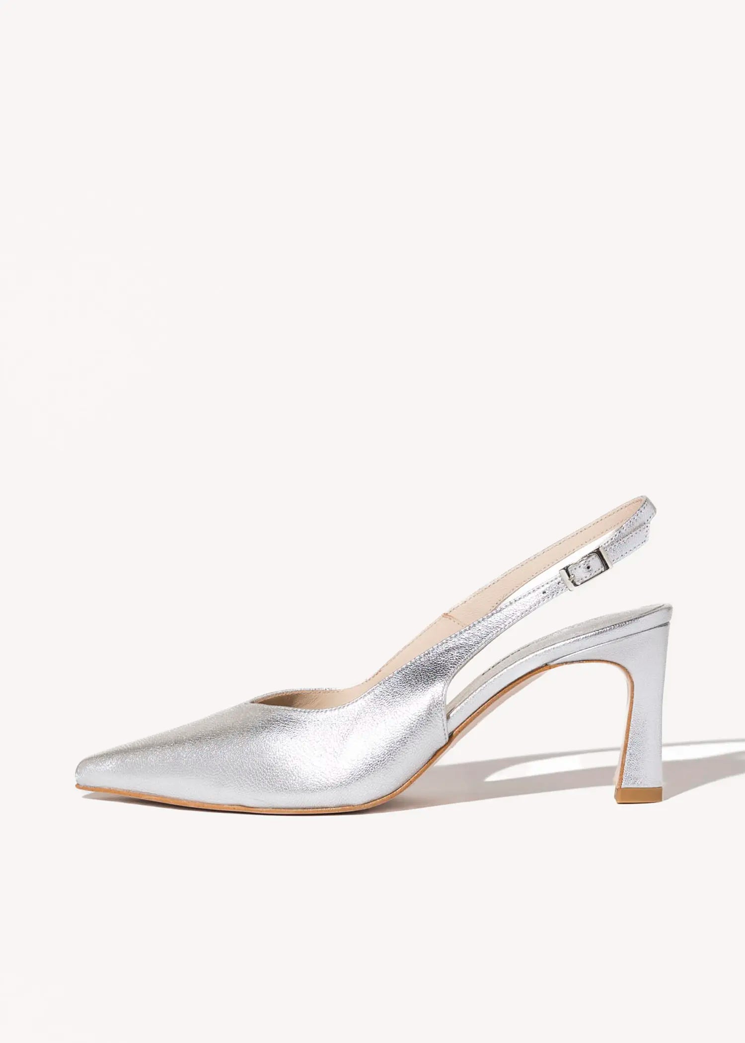 swatch_metallic laurette slingback pump heels