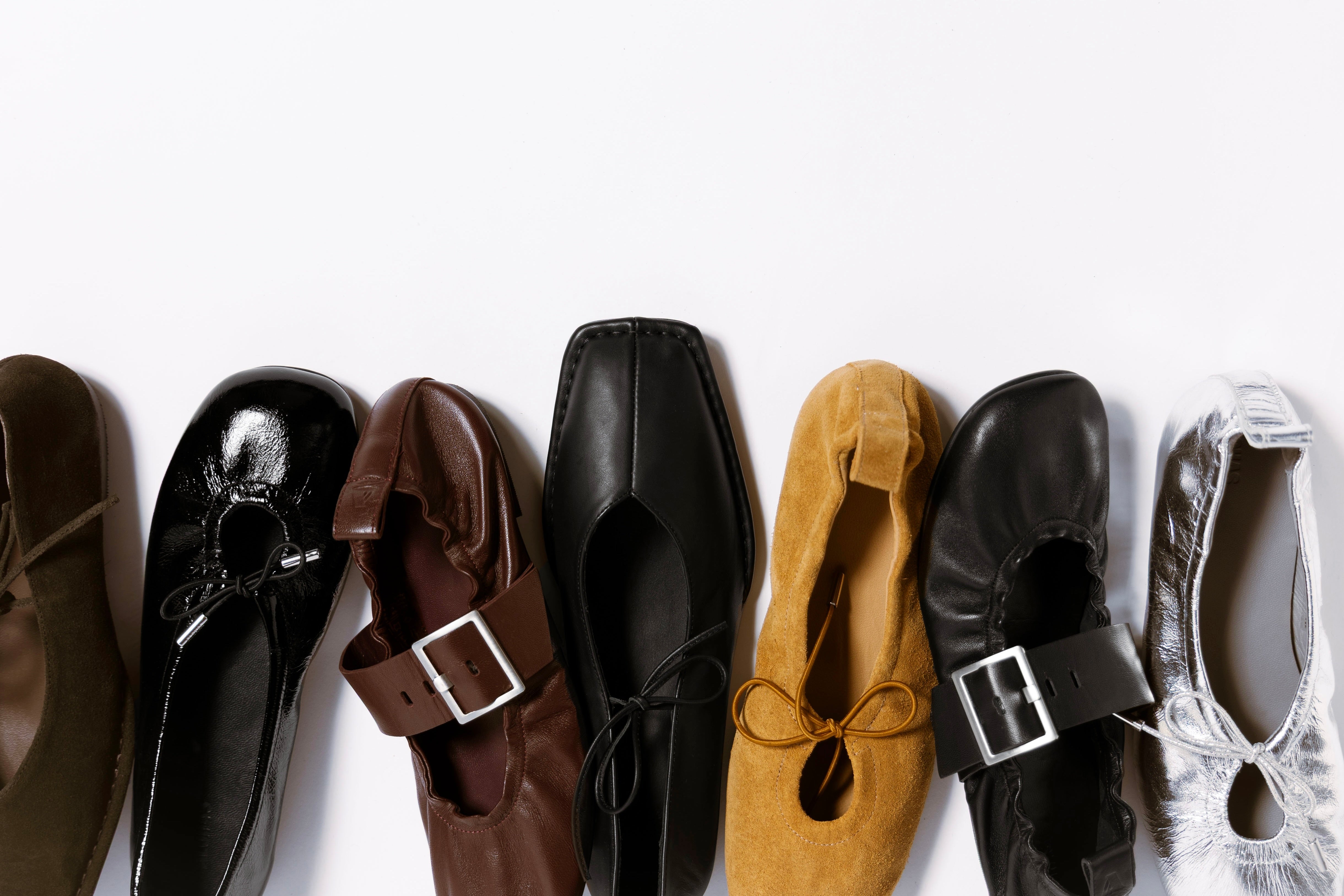 image of flat shoes on white background with link to shop alohas brand