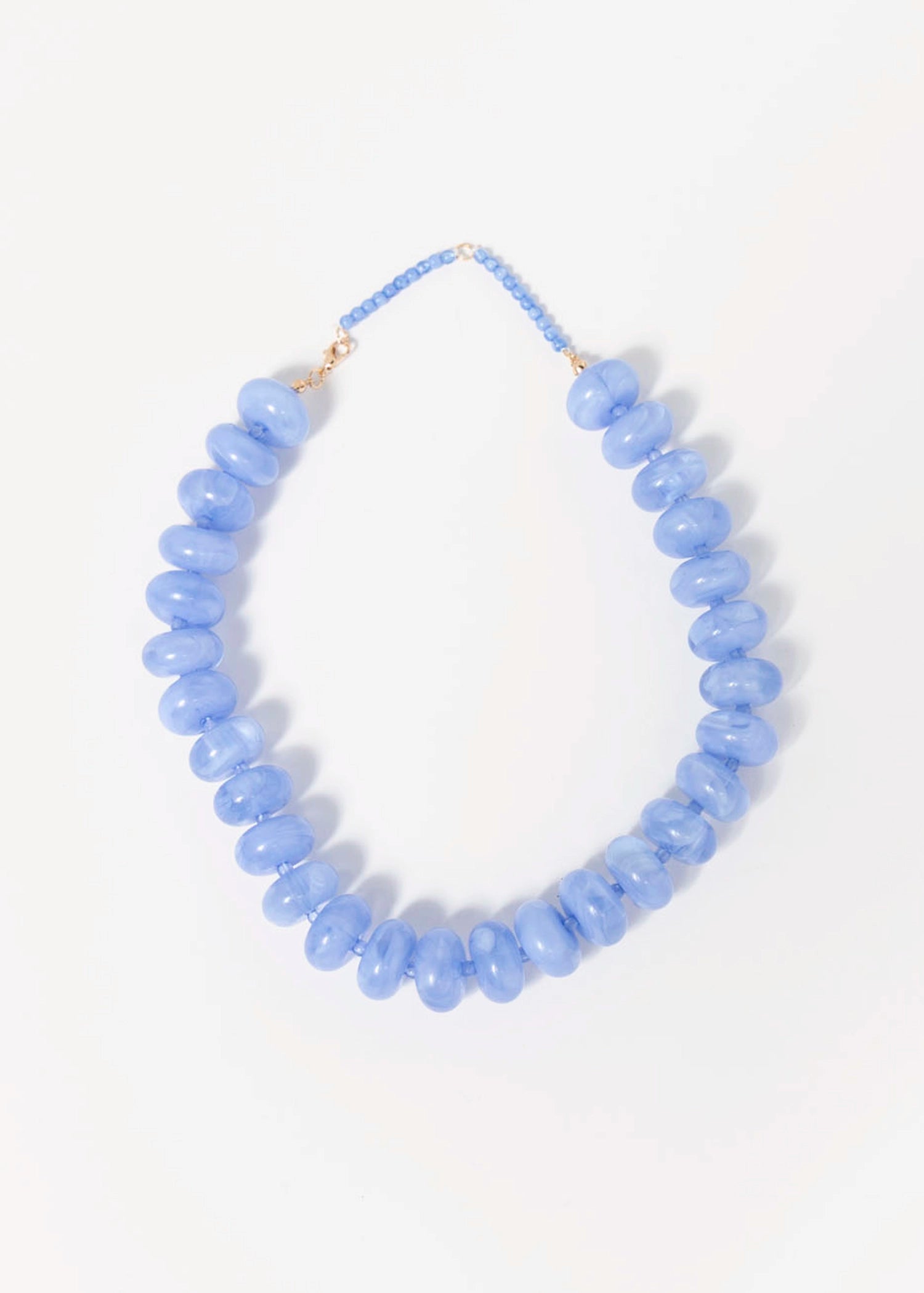swatch_Light Blue bailey chunky beaded necklace