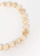 swatch_Cream marble chunky beaded necklace