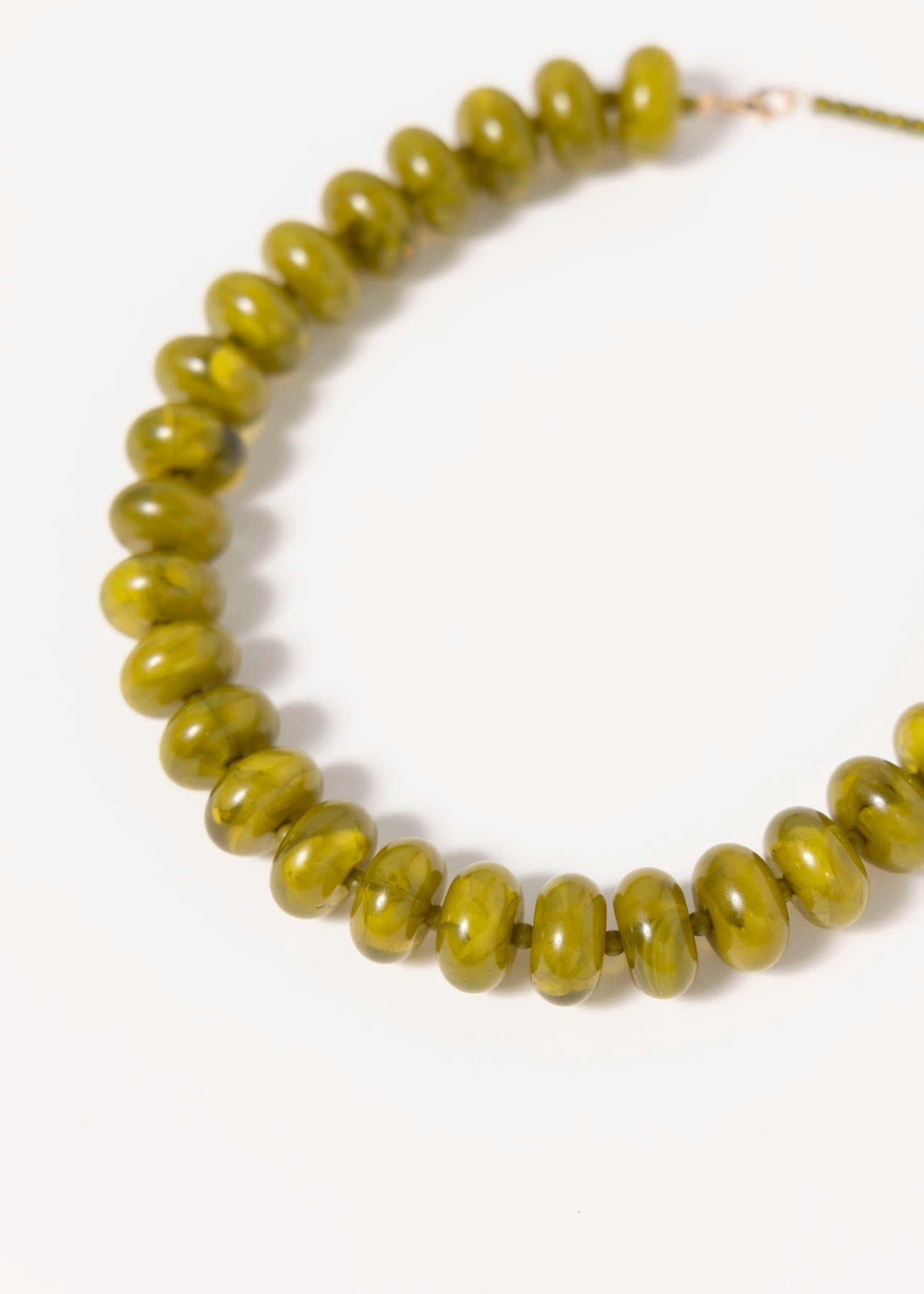 swatch_Chartreuse bailey chunky beaded necklace