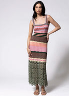 swatch_Multi chevron print knit dress