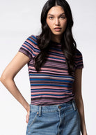 swatch_Pink/Blue pistola selene tshirt