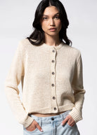 swatch_Beige knit cardigan