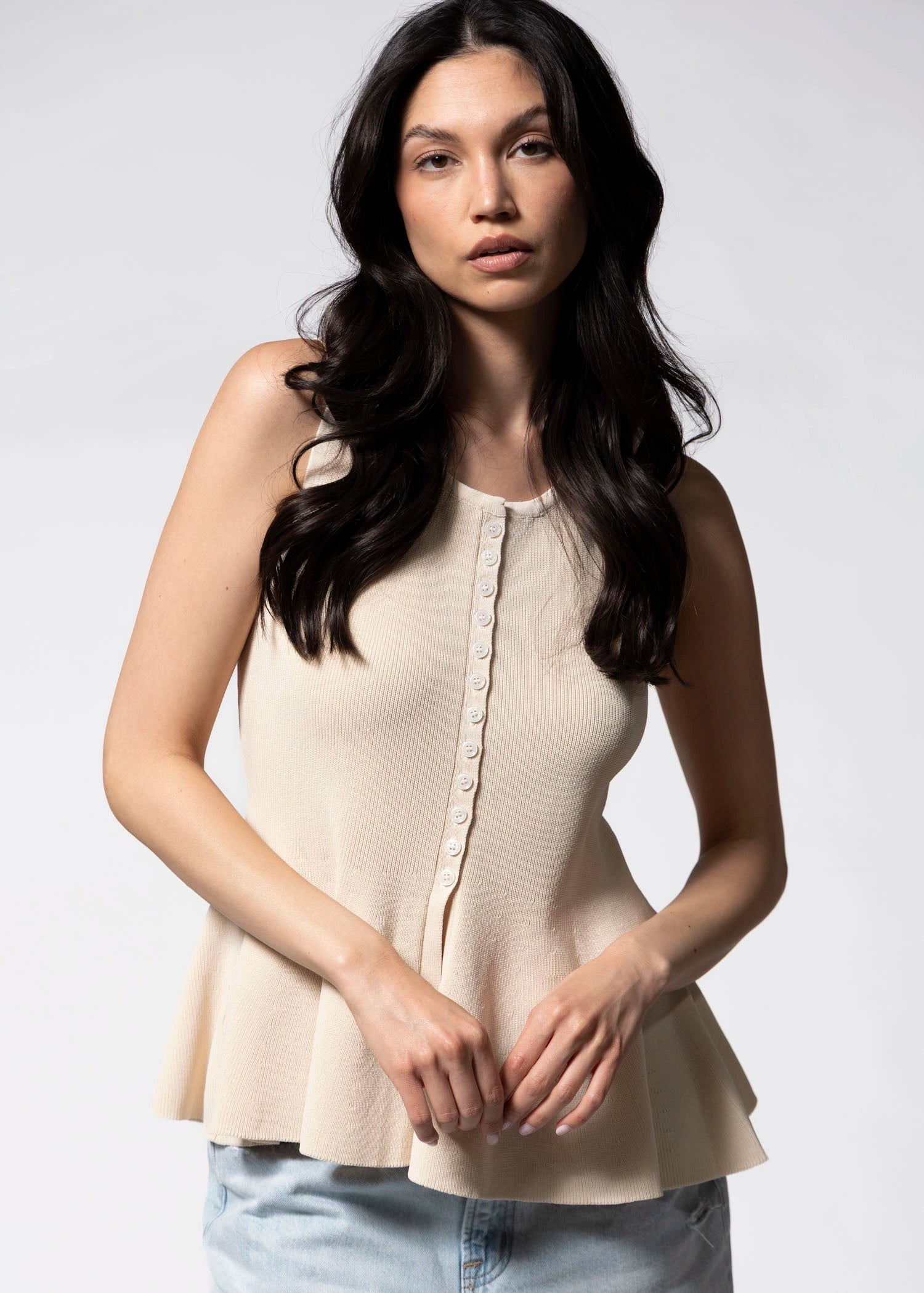 swatch_Ecru Deluc puglia knit vest