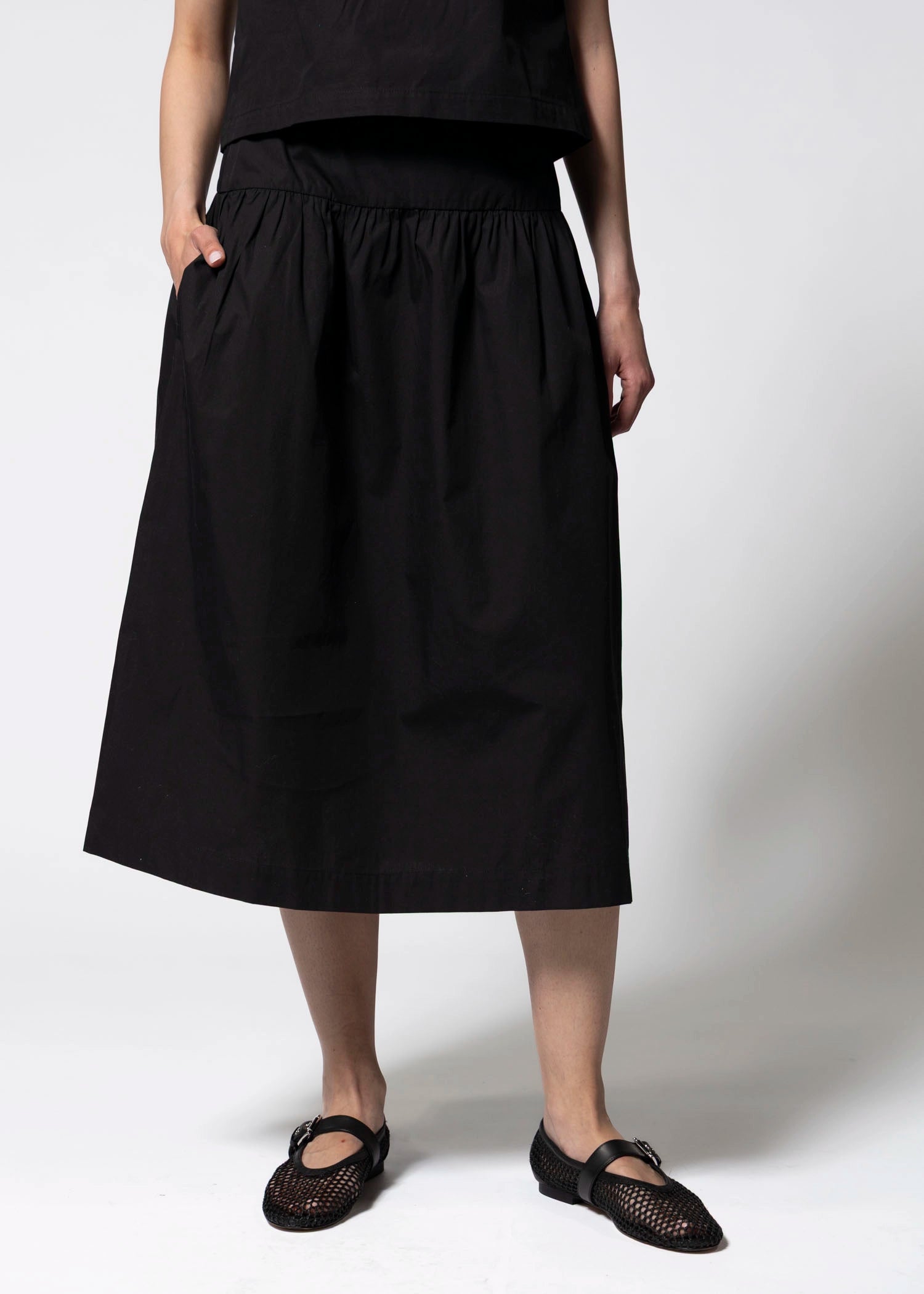 swatch_Black sanctuary matter of time midi skirt