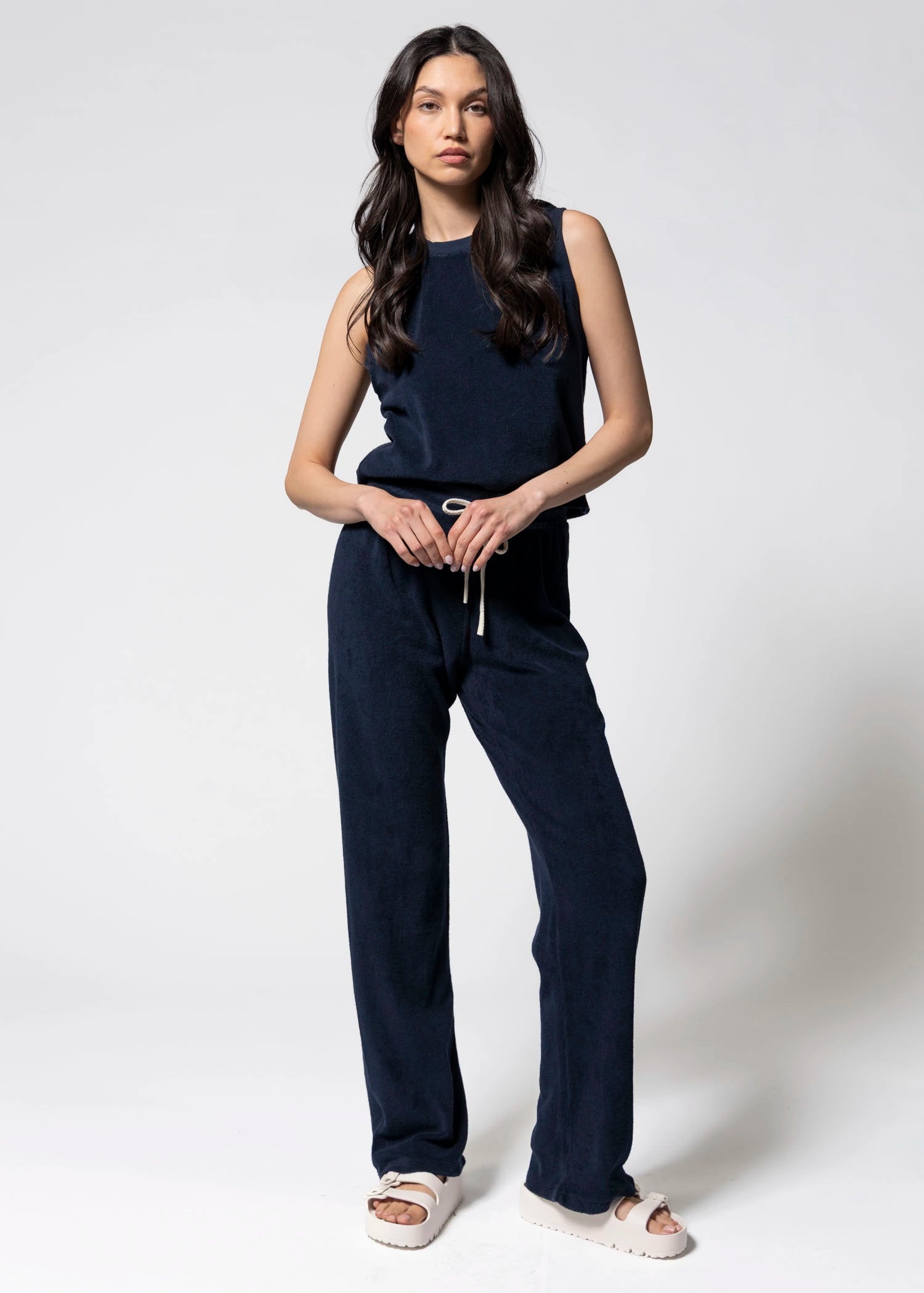 swatch_Navy perfect white tee esther tank