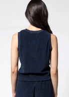 swatch_Navy perfect white tee esther tank