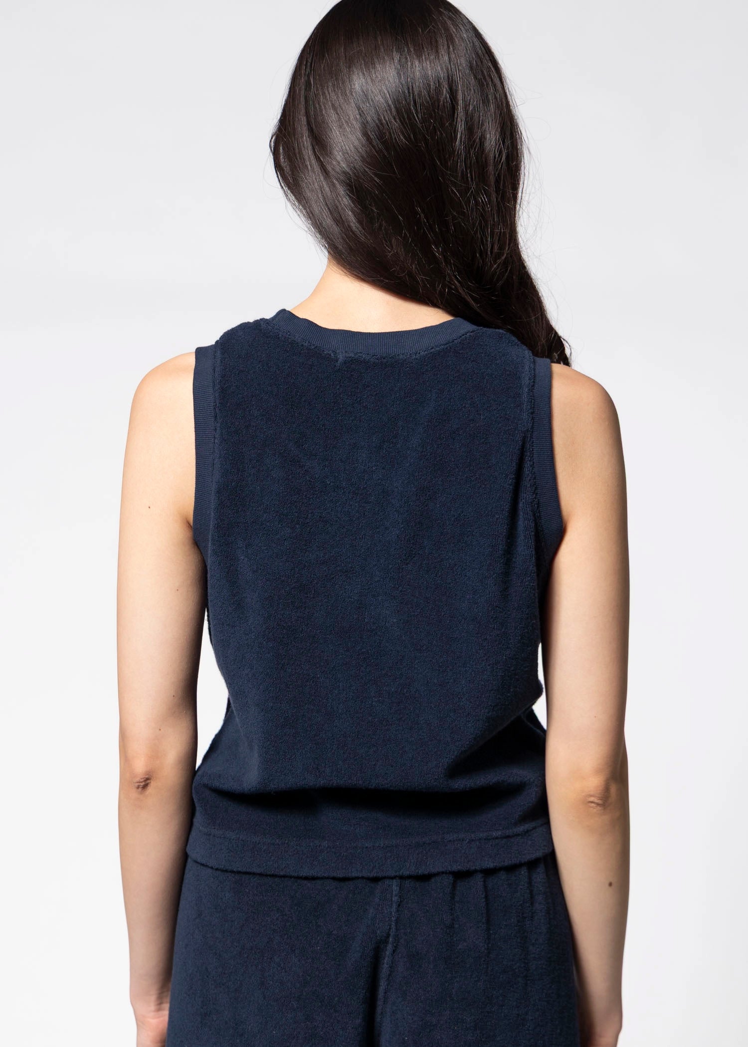 swatch_Navy perfect white tee esther tank