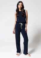 swatch_Navy perfect white tee eliana pant