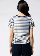 swatch_Navy perfect white tee dawn ringer tee