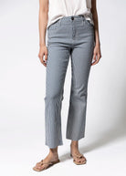 swatch_Pinstripe kut from the kloth kelsey jean