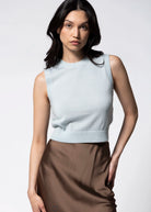 swatch_Blue Haze elodie the label flora knit tank