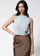 swatch_Blue Haze elodie the label flora knit tank