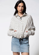 swatch_White polka dot windbreaker