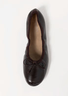 swatch_Chocolate Leather tony bianco chelsea ballet flat