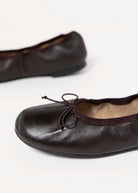 swatch_Chocolate Leather tony bianco chelsea ballet flat