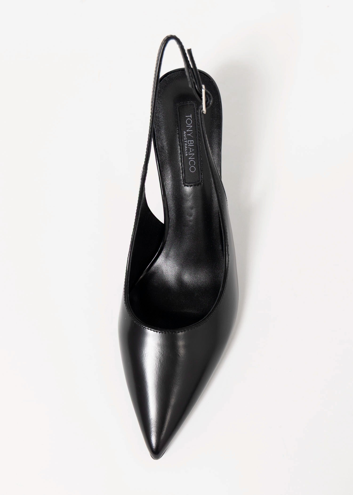 swatch_Black Leather tony bianco baz slingback heel