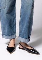 swatch_Black Leather tony bianco javier slingback flat