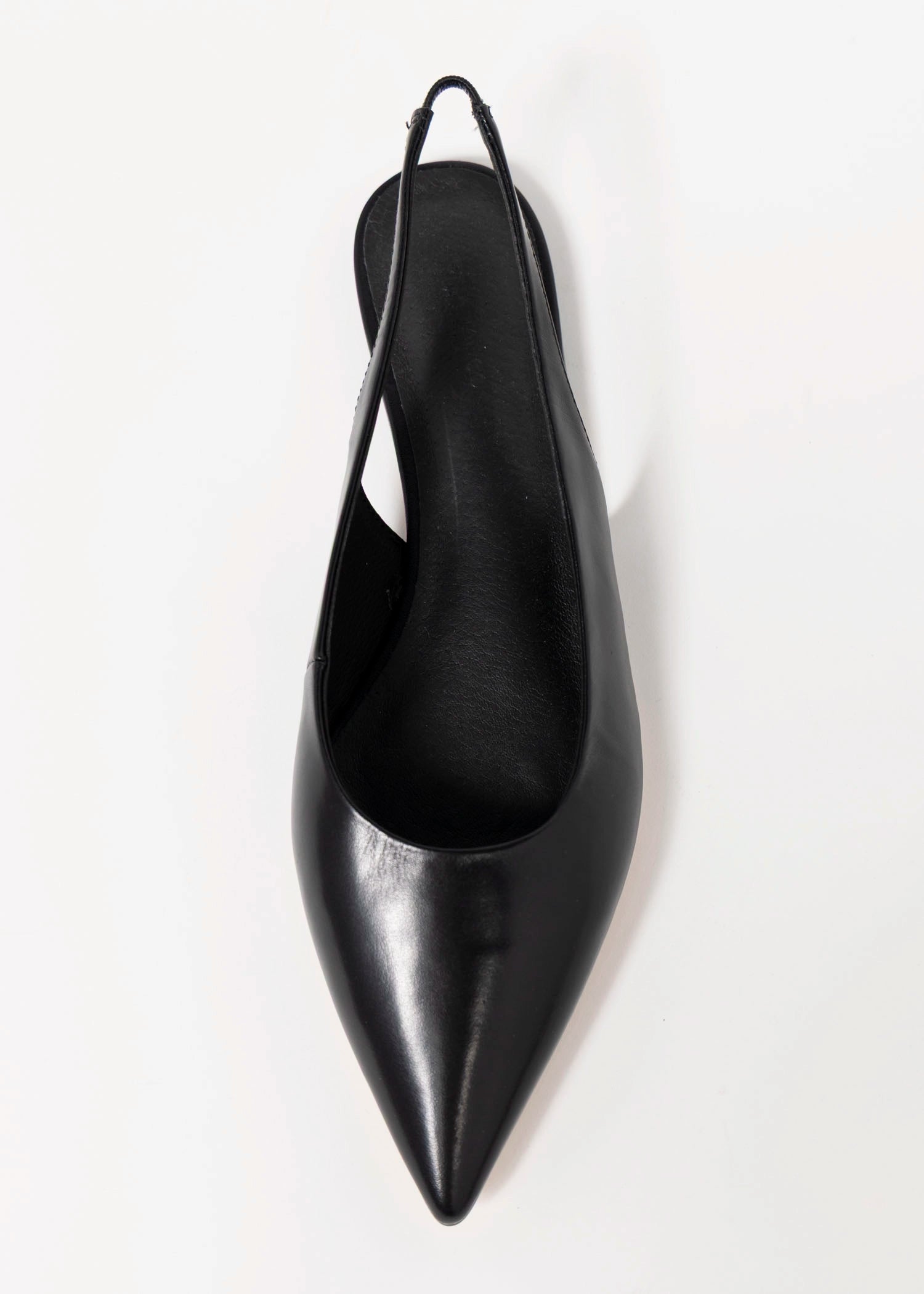 swatch_Black Leather tony bianco javier slingback flat