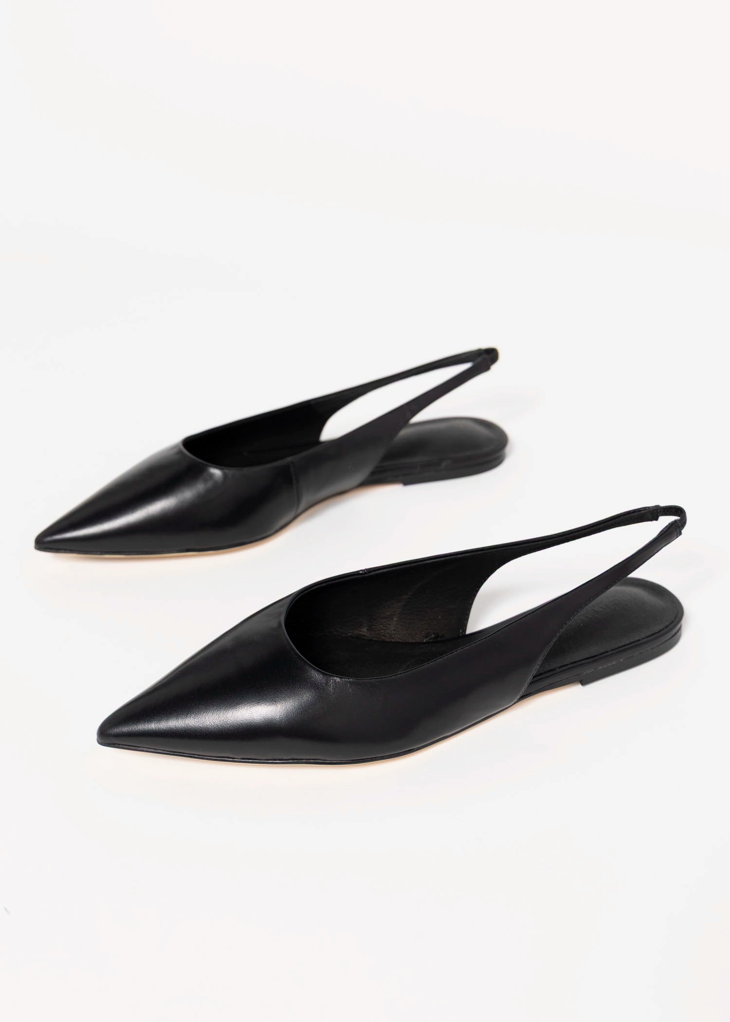 swatch_Black Leather tony bianco javier slingback flat
