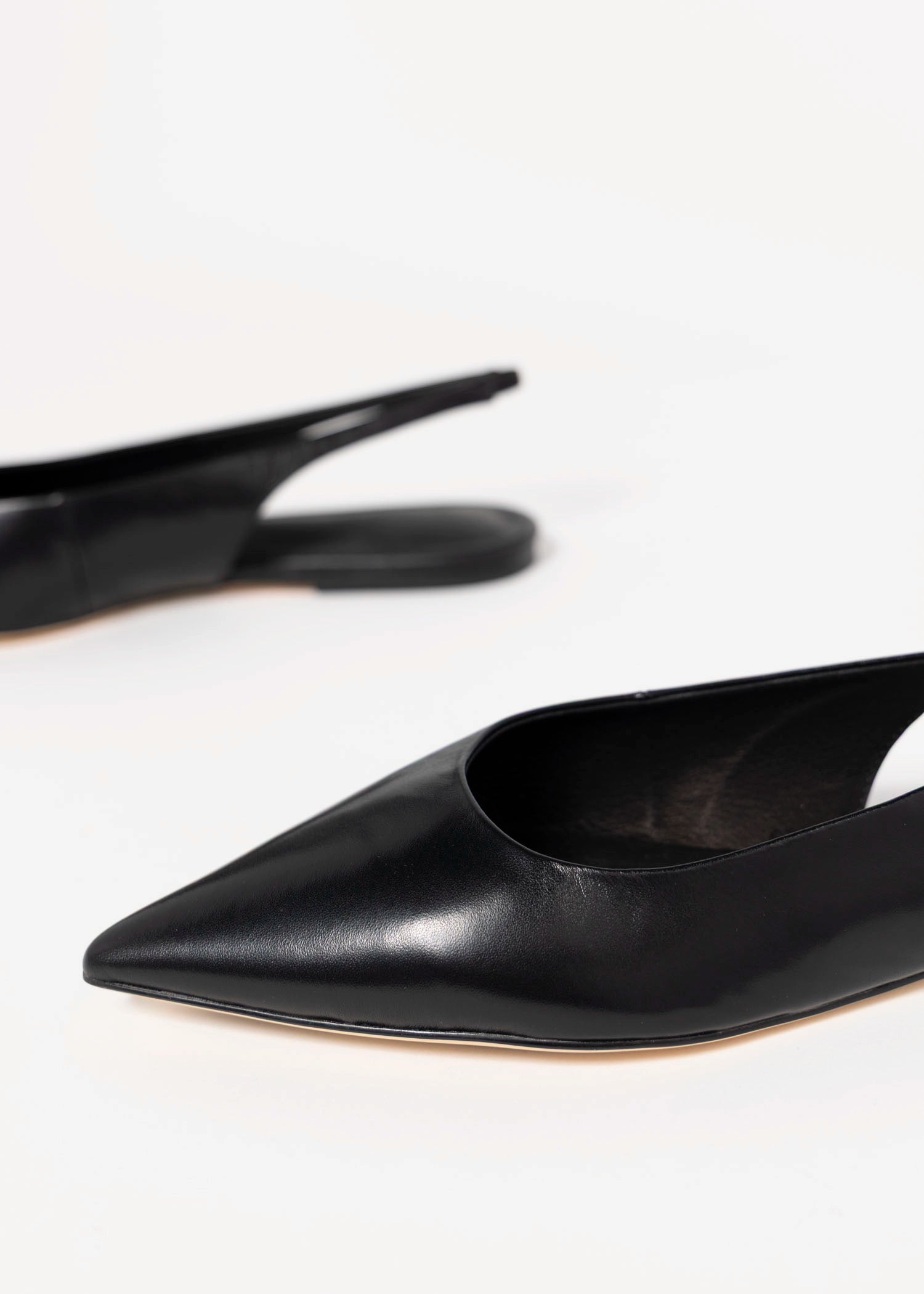 swatch_Black Leather tony bianco javier slingback flat