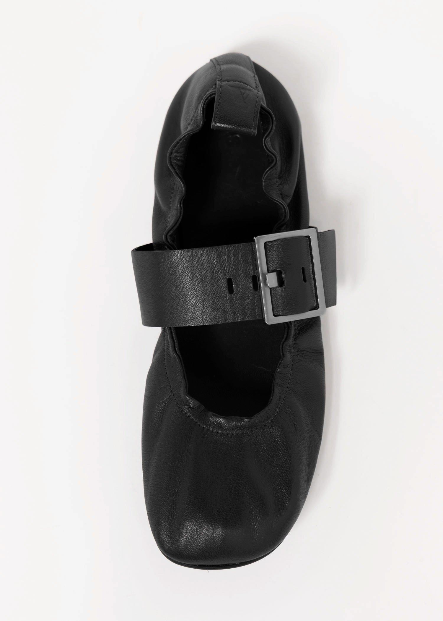 swatch_Black Leather alohas sarea ballet flat mary jane