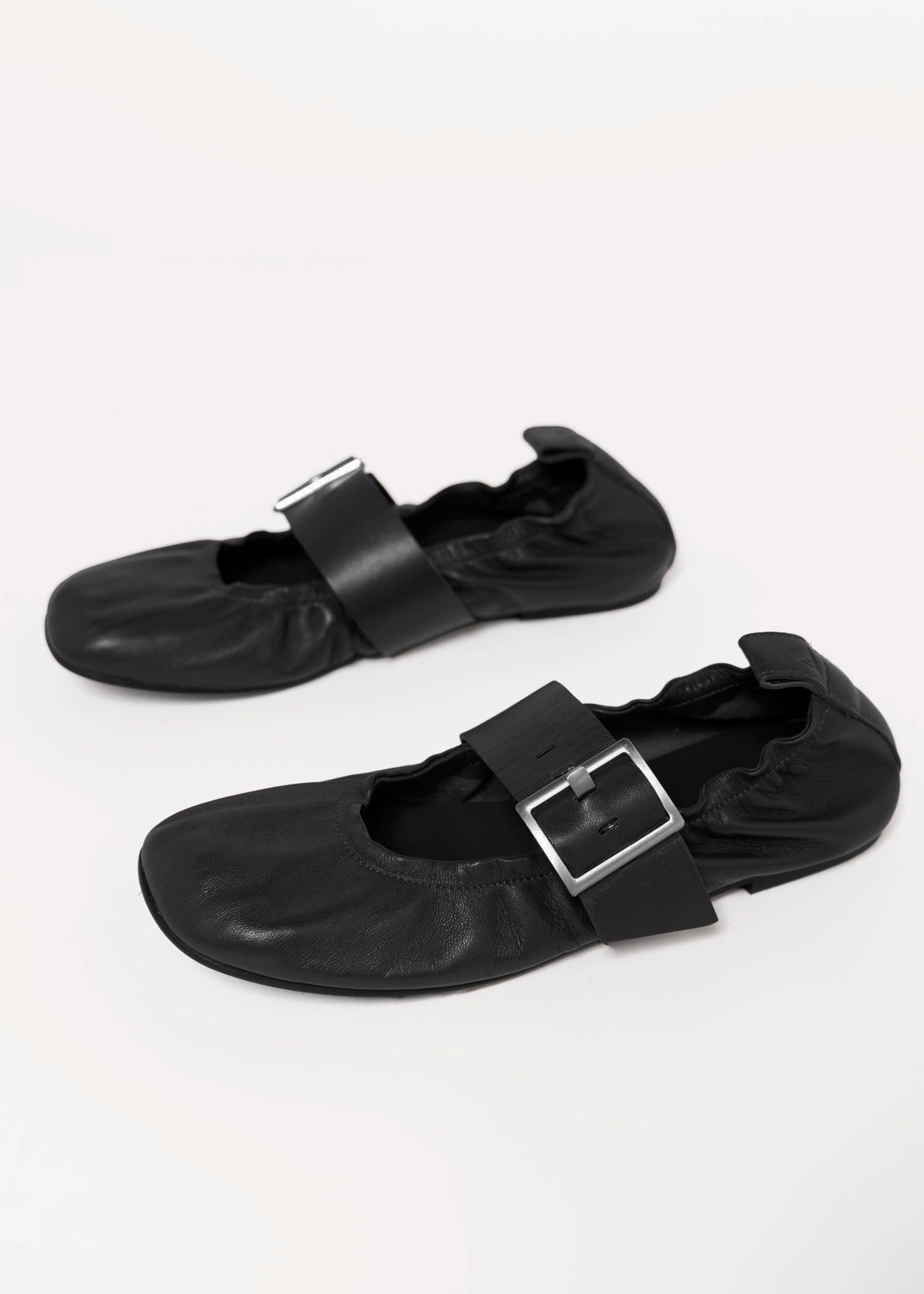 swatch_Black Leather alohas sarea ballet flat mary jane