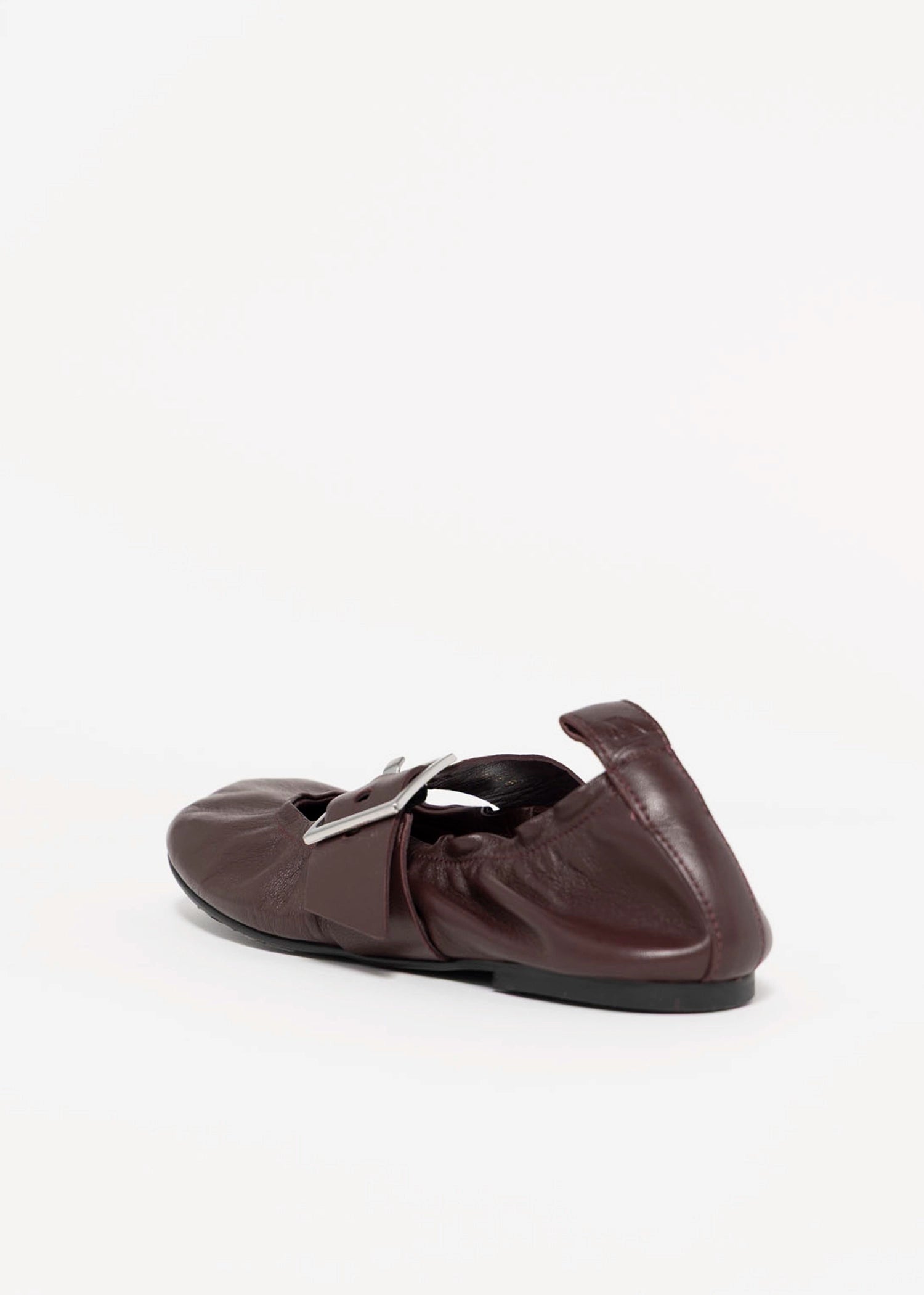 swatch_Burgundy Leather alohas sarea ballet flat mary jane