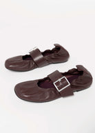 swatch_Burgundy Leather alohas sarea ballet flat mary jane