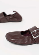 swatch_Burgundy Leather alohas sarea ballet flat mary jane
