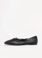 swatch_Black Leather alohas sway ballet flat