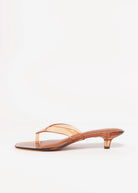 swatch_Tan jelly thong heeled sandal