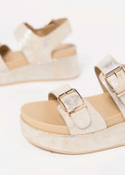 swatch_Metallic Suede jslides brooke platform sandal