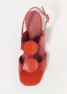 swatch_Fuchsia/Orange l'idea low heel sandal