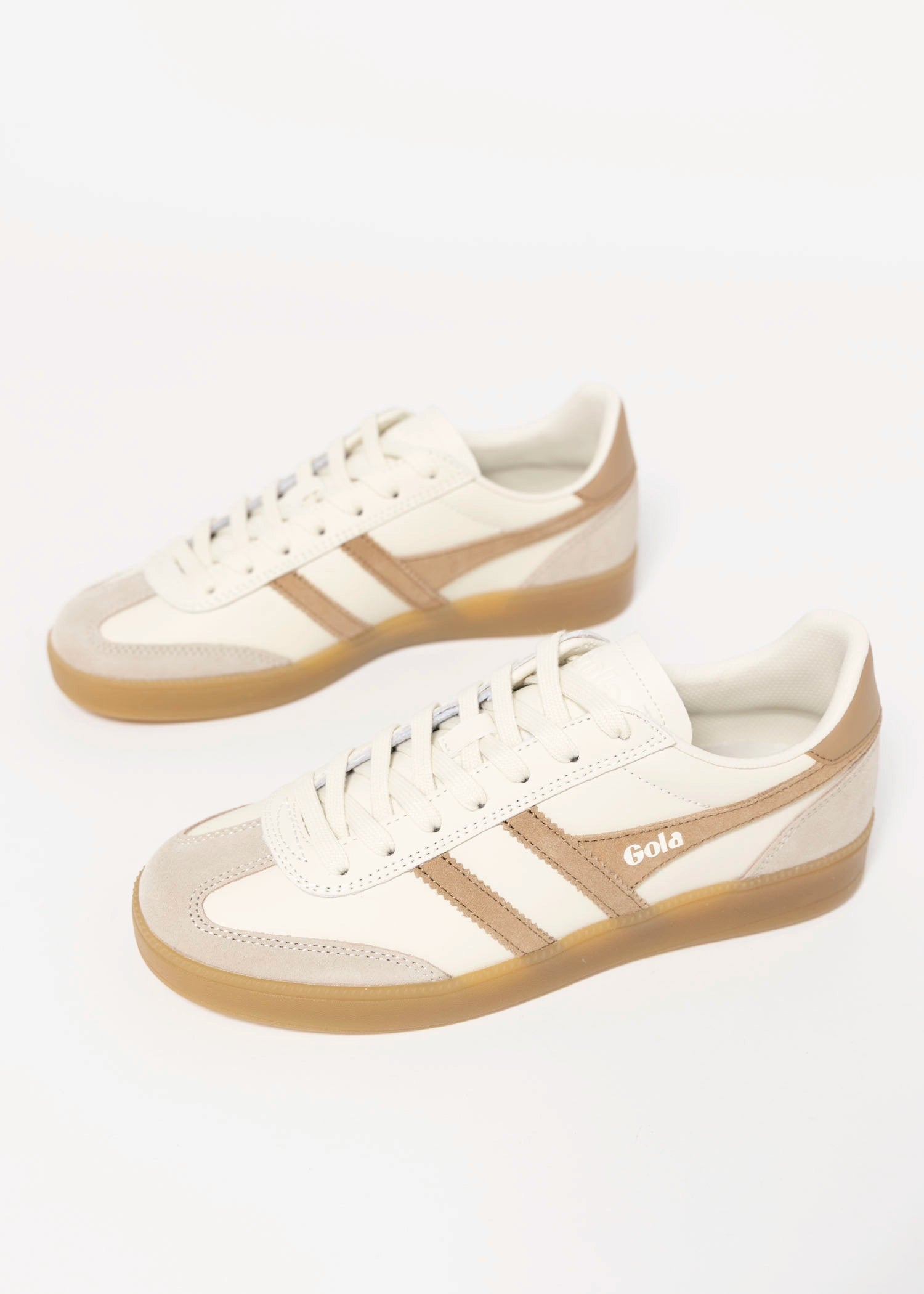 swatch_White/Caramel gola viper sneaker