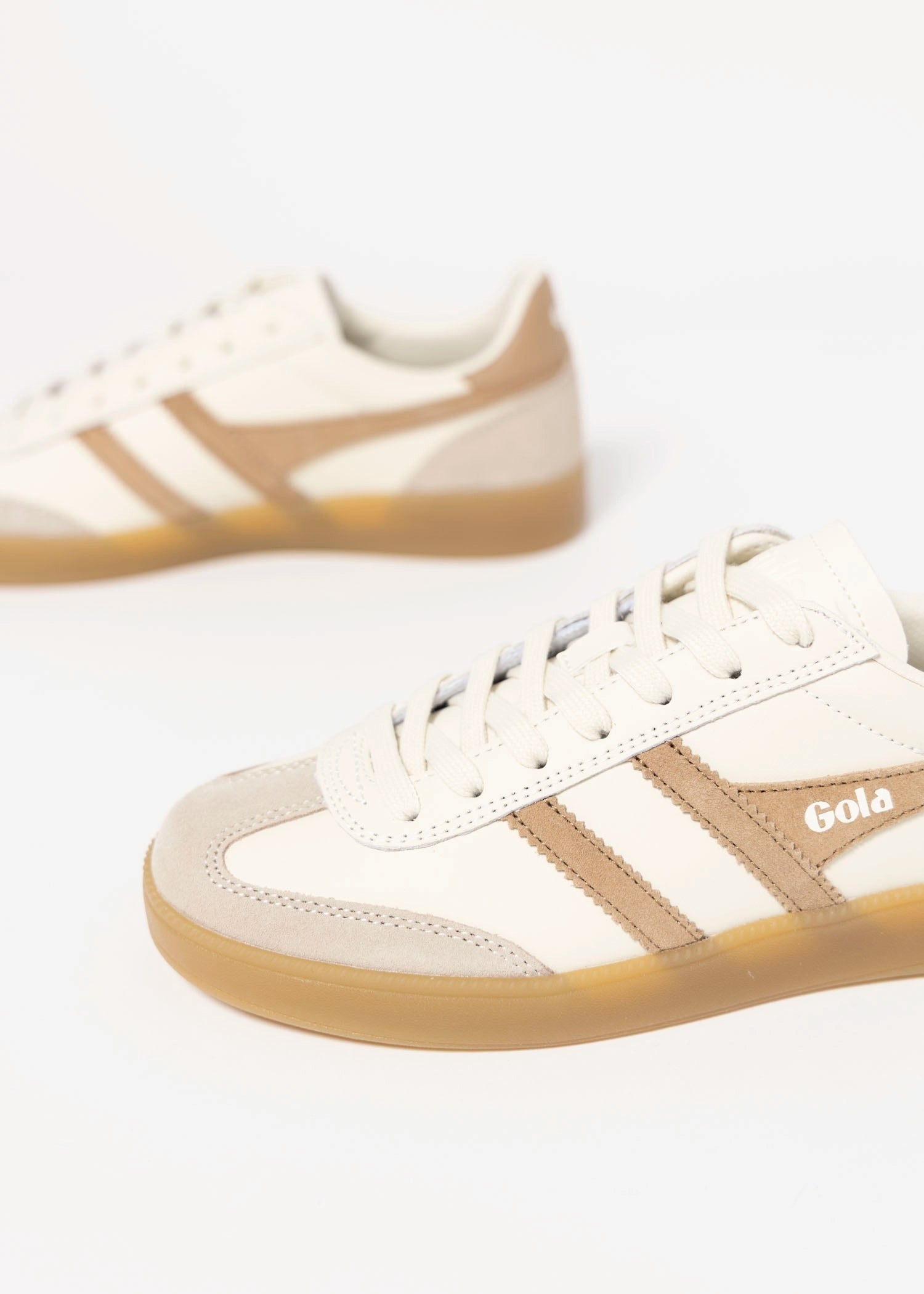 swatch_White/Caramel gola viper sneaker