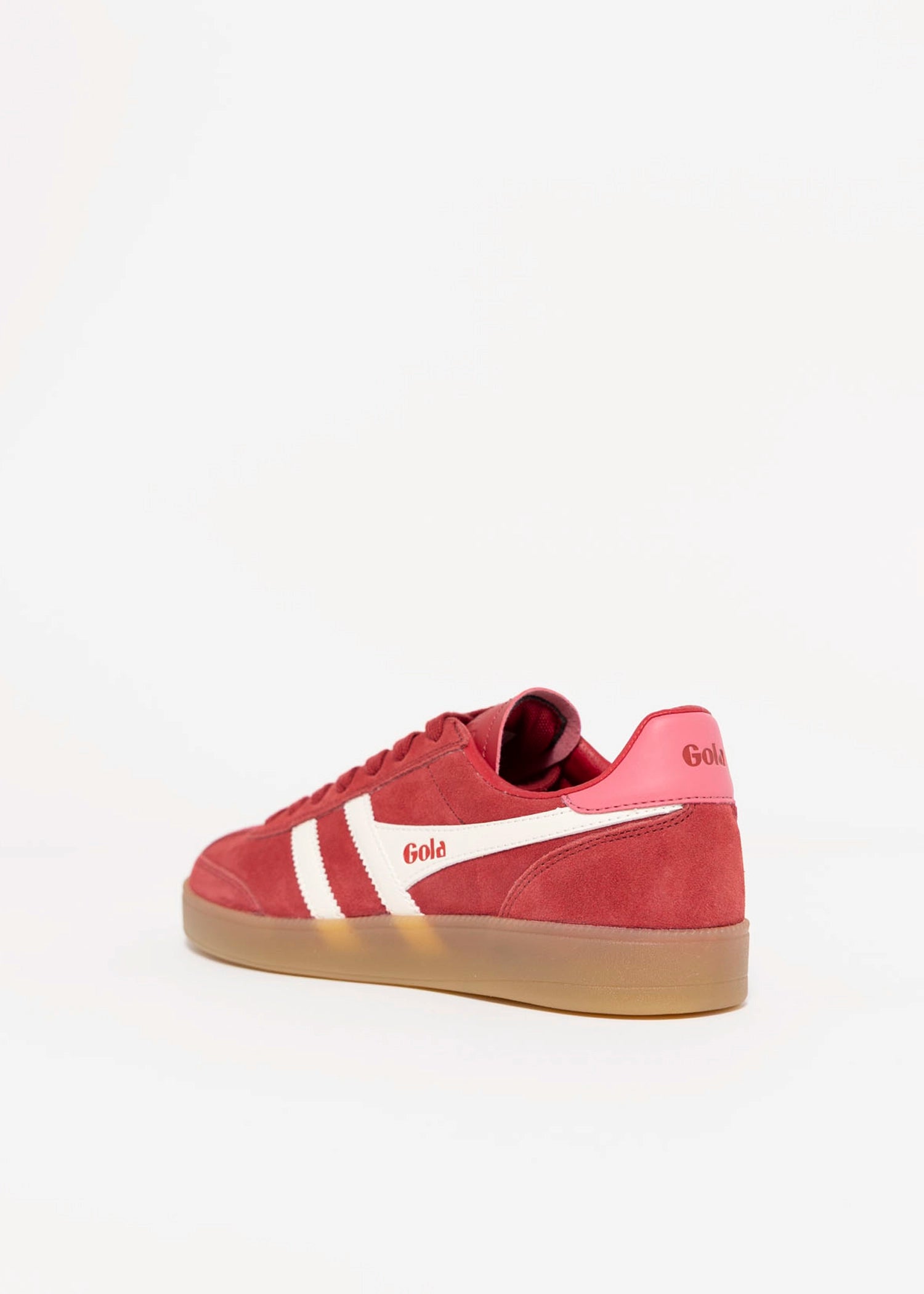 swatch_White/Bubblegum gola viper sneaker