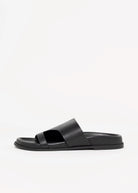 swatch_Black Leather matisse tanner slide sandal