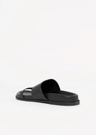 swatch_Black Leather matisse tanner slide sandal