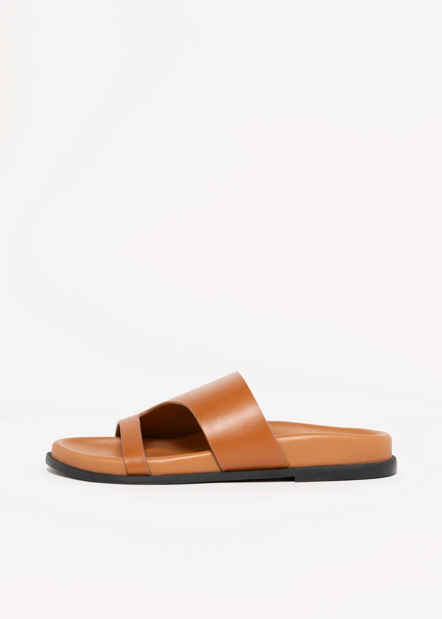 swatch_Tan Leather matisse tanner slide sandal