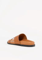 swatch_Tan Leather matisse tanner slide sandal