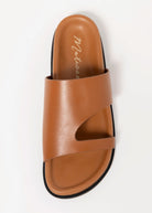 swatch_Tan Leather matisse tanner slide sandal