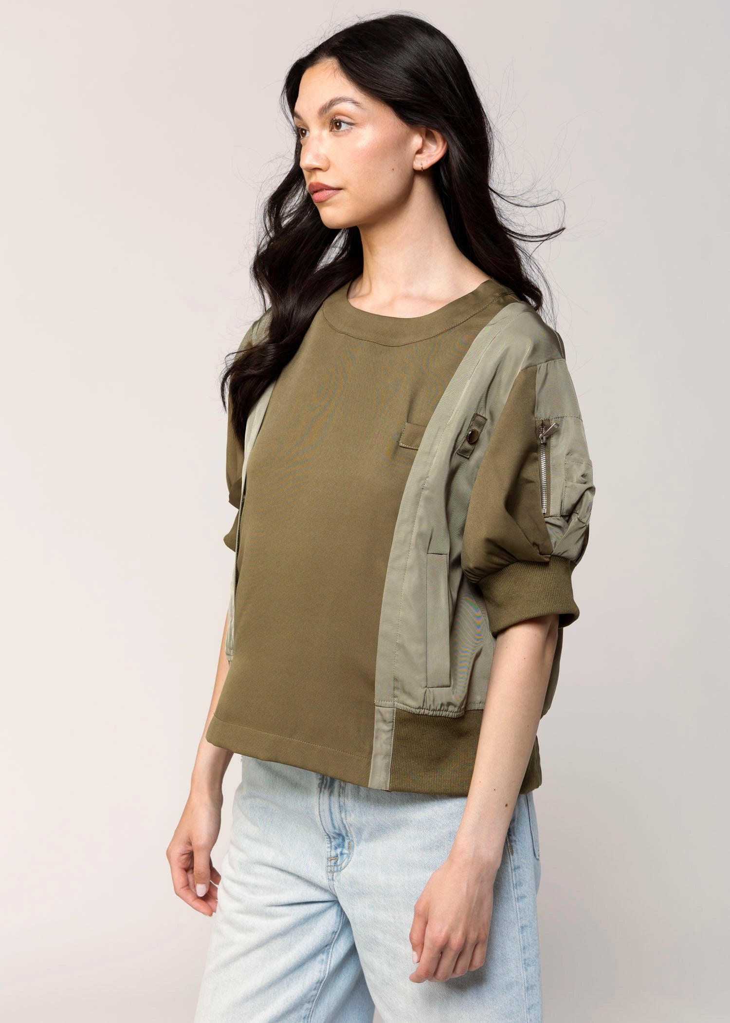 swatch_Olive cassie top